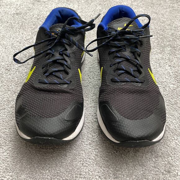 Nike Renew Ride 3.0 Running Sneaker Shoes Mens 13 Black Blue Active DC8185-008 - Picture 2 of 16